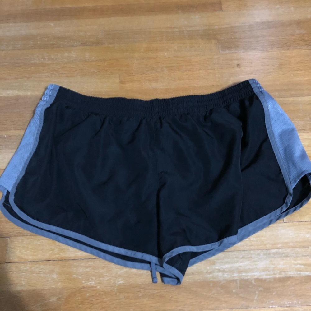 Black athletic shorts!